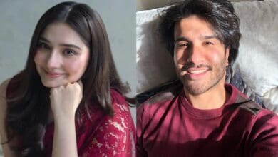 Durefishan Saleem and Feroze Khan