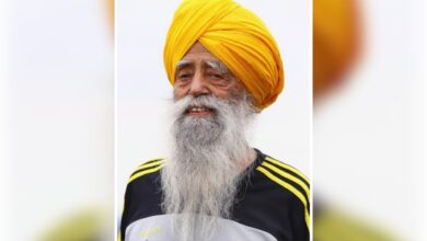 Veteran marathon runner Fauja Singh
