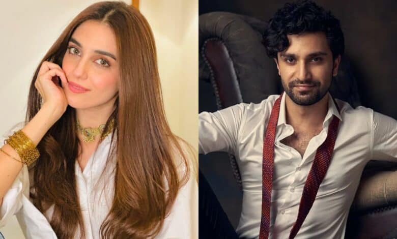 Maya Ali and Ahad Raza Mir