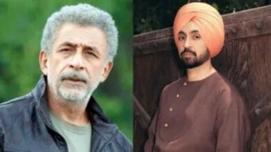 Naseeruddin Shah and Diljit Dosanjh