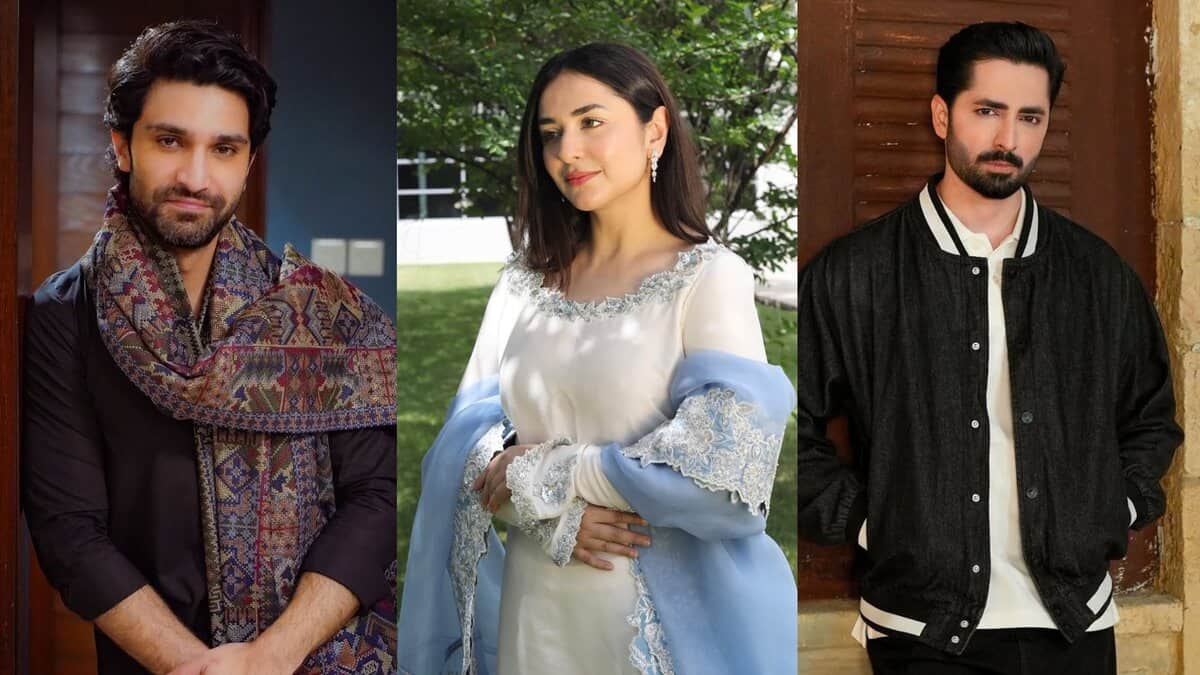 Pakistani actor Ahad, Yumna and Danish