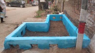 The Hyderabad water board created a rainwater harvesting pit amid delayed monsoons