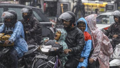 Weather: Rainfall in Hyderabad