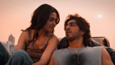 Aneet Padda and Ahaan Panday from Saiyaara