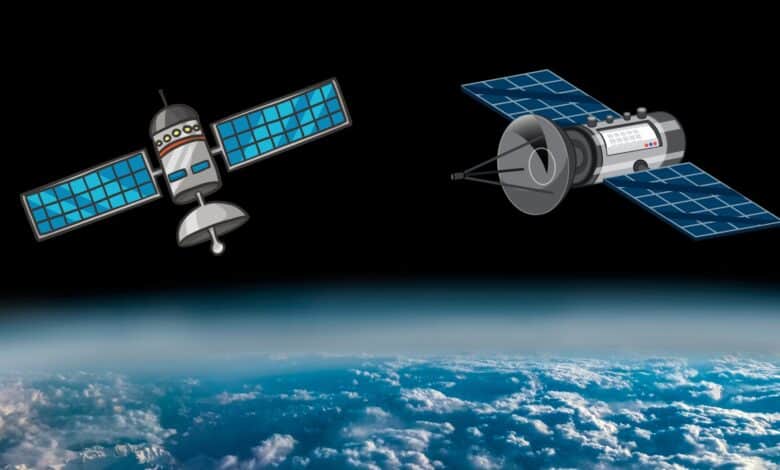 A brain in space: Intelligent constellation of swarming satellites