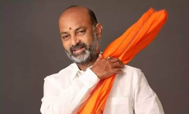 Union minister Bandi Sanjay Kumar