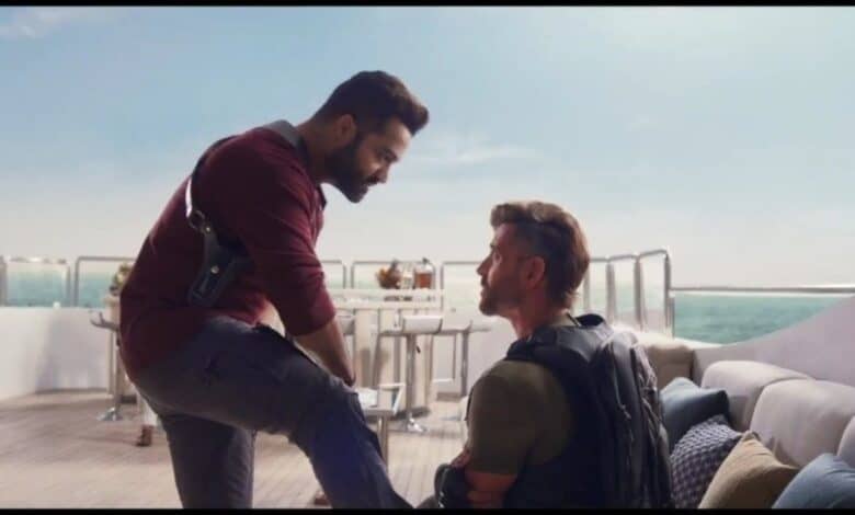 Jr NTR and Hrithik Roshan