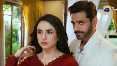 Yumna Zaidi and Wahaj Ali