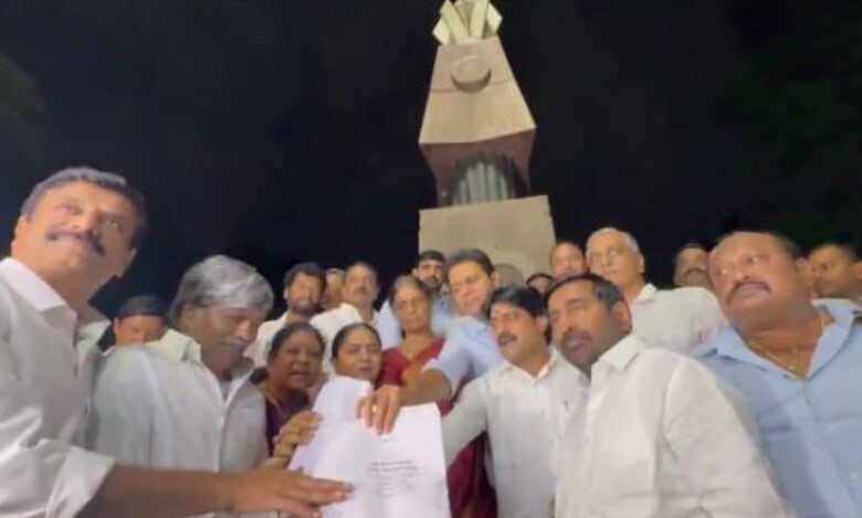 BRS stages walkout from Telangana Assembly