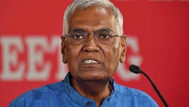 Communist Party of India general secretary D Raja