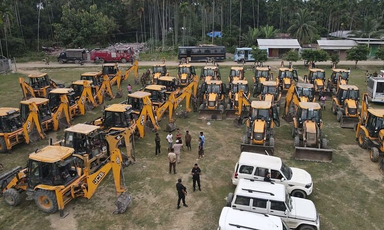 Eviction drive in Uriamghat’s Rengma Reserve Forest