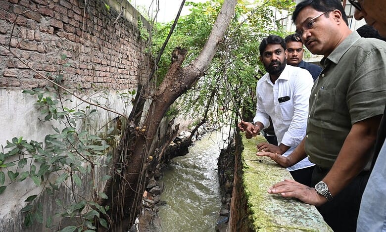 HYDRAA commissioner inspects drainage works at OU Colony