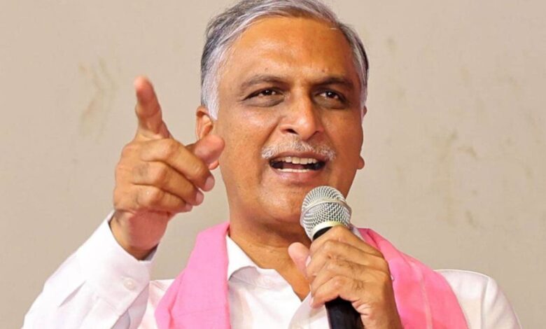 Siddipet MLA T Harish Rao accuses the state government of deliberately trying to damage the motors of Kaleshwaram project.