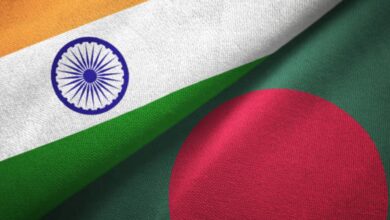 India and Bangldesh Flag