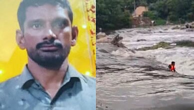 Saleem Qureshi, resident of Shankar Nagar in Old Malakpet washed away in the Musi river on Thursday, August 28, 2025.