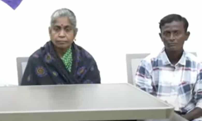 Two senior members of the banned Communist Party of India (Maoist) surrender before the Rachakonda police commissioner G Sudheer Babu on Thursday, August 21, 2025.