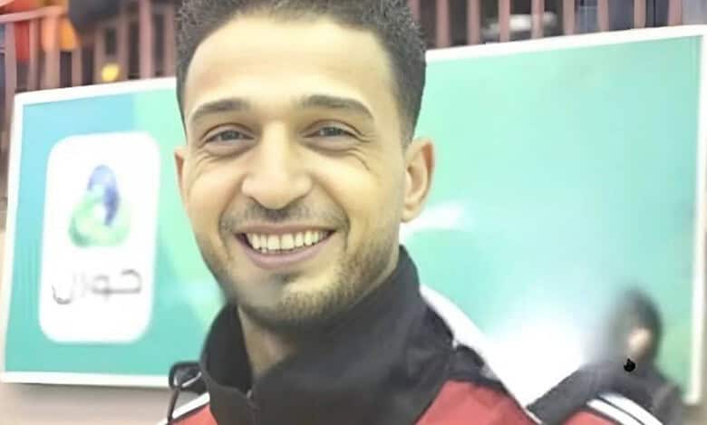 The image of prominent Palestinian basketball player Mohammed Shaalan. Photo: X