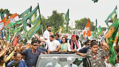 Rahul Gandhi at Voter Adhikar Yatra in Bihar