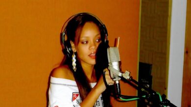 Pop singer Rihanna