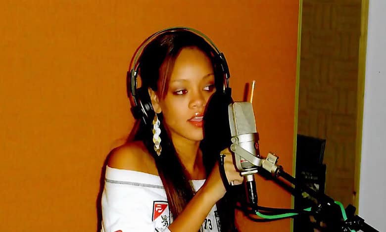 Pop singer Rihanna