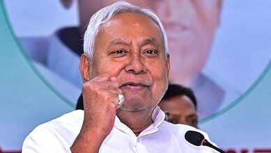 Bihar Chief Minister Nitish Kumar