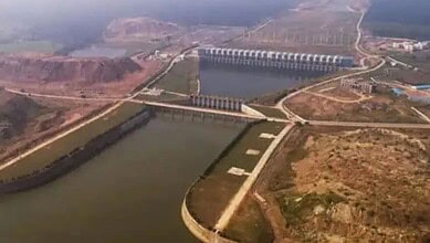 An image of Kaleshwaram Lift irrigation project