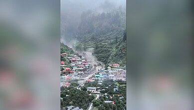 Cloudburst in Uttarakhand