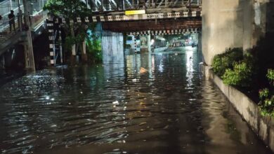 Waterlogging in Malakpet