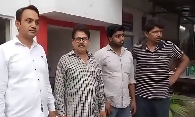 Four persons, including an AIMIM councilor, were arrested in Meerut for burning a poster of 'Udaipur Files'