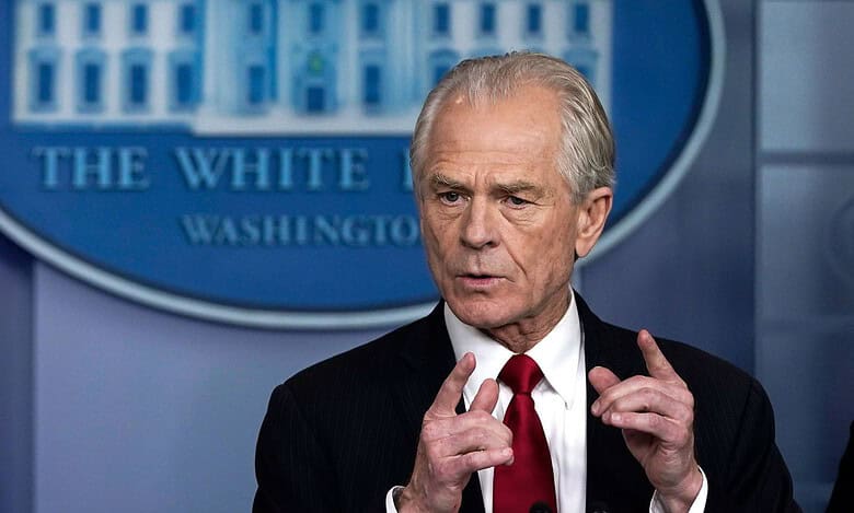 White House trade adviser Peter Navarro