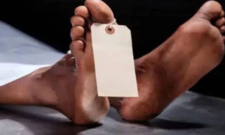 An image of a dead body used for representational purpose