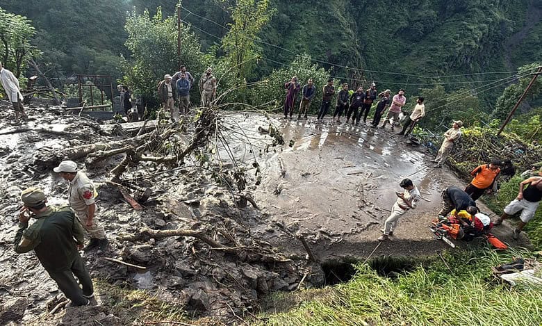 Jammu Kashmir cloudburst