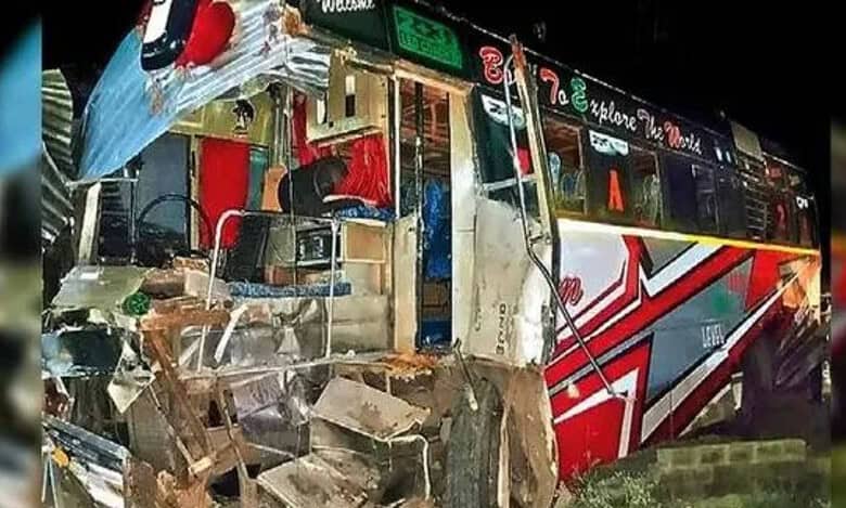 Bus accident in Mahabubabad