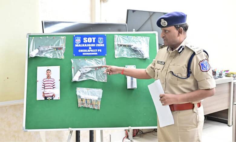 Bihar man held for supplying illegal arms in Hyderabad