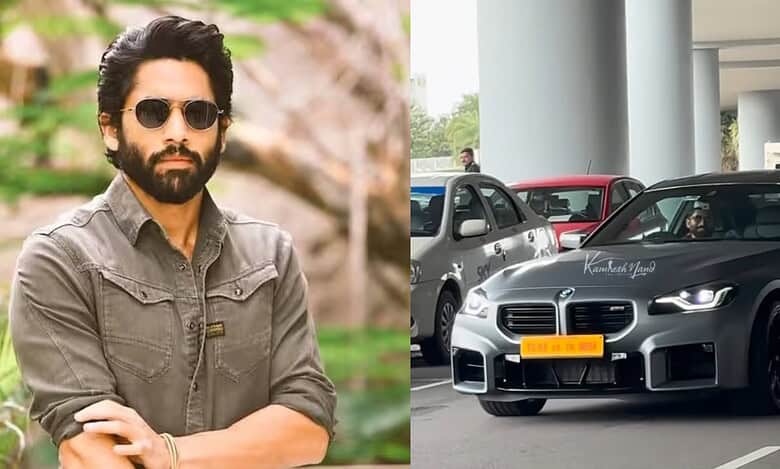 Naga Chaitanya and his new car