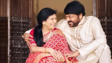 Chiranjeevi and his wife