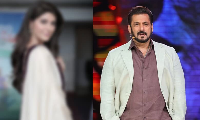 Elnaaz Norouzi and Salman Khan
