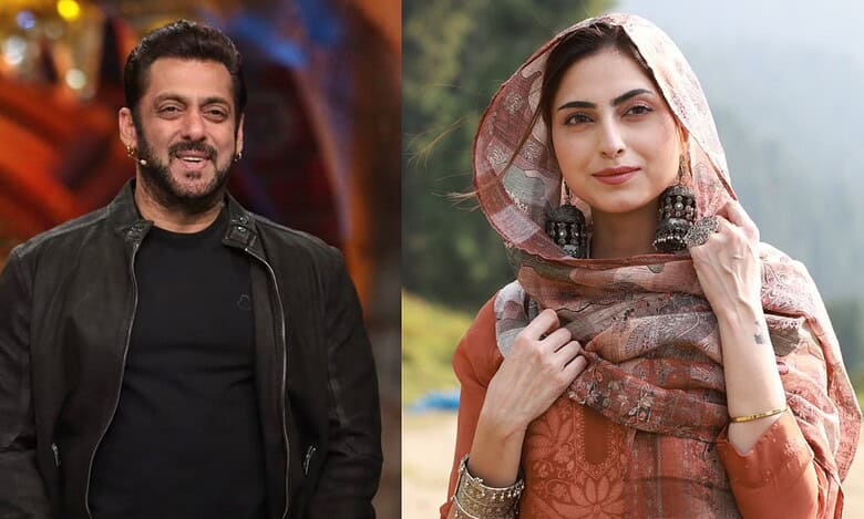 Salman Khan and Farrhana Bhatt
