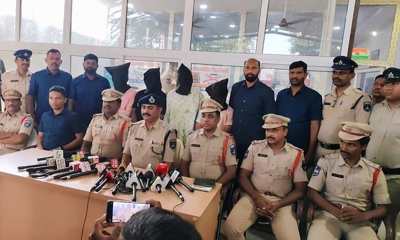 Four individuals apprehended for the murder of a history sheeter in Hyderabad