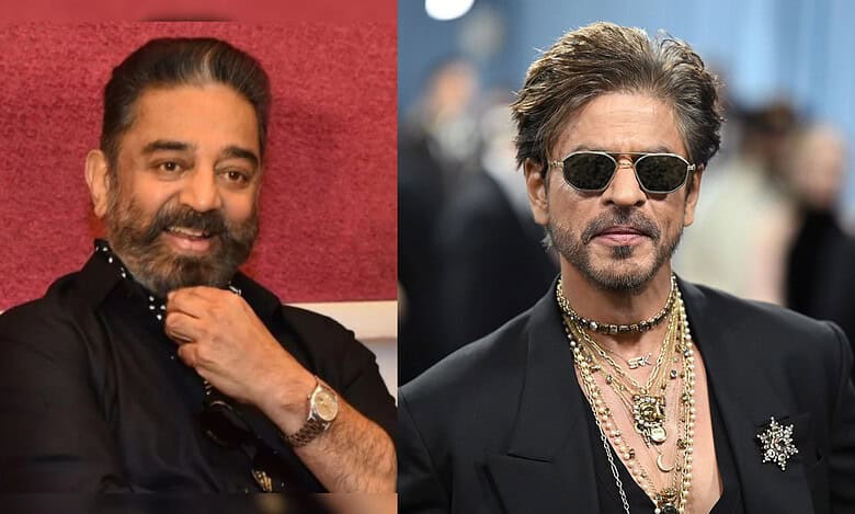 Kamal Haasan and Shah Rukh Khan