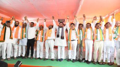 BC reservations: Telangana BJP leaders protest quota for minorities