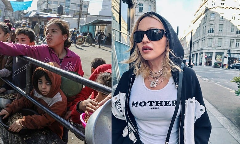 Madonna talks about Gaza Children