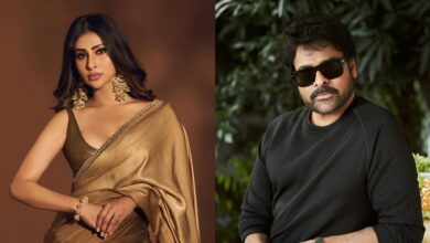 Mouni Roy and Chiranjeevi