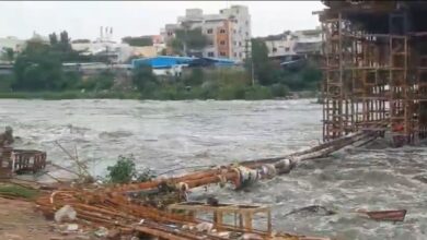 Image of the Musi River in Hyderabad