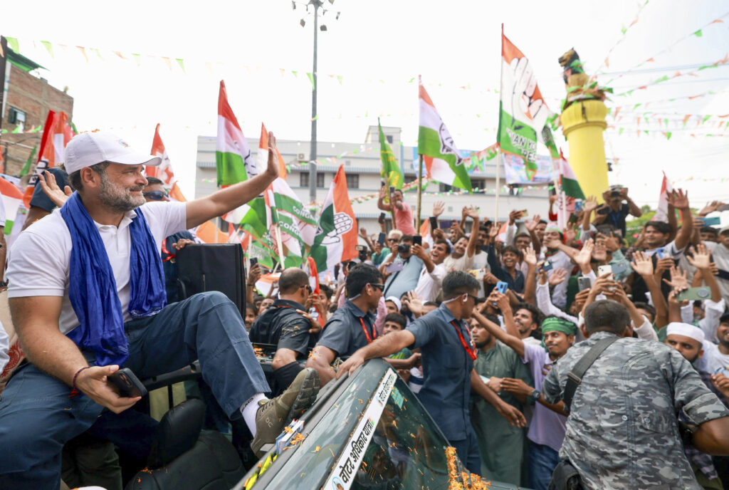 Voter Adhikar Yatra in Bihar