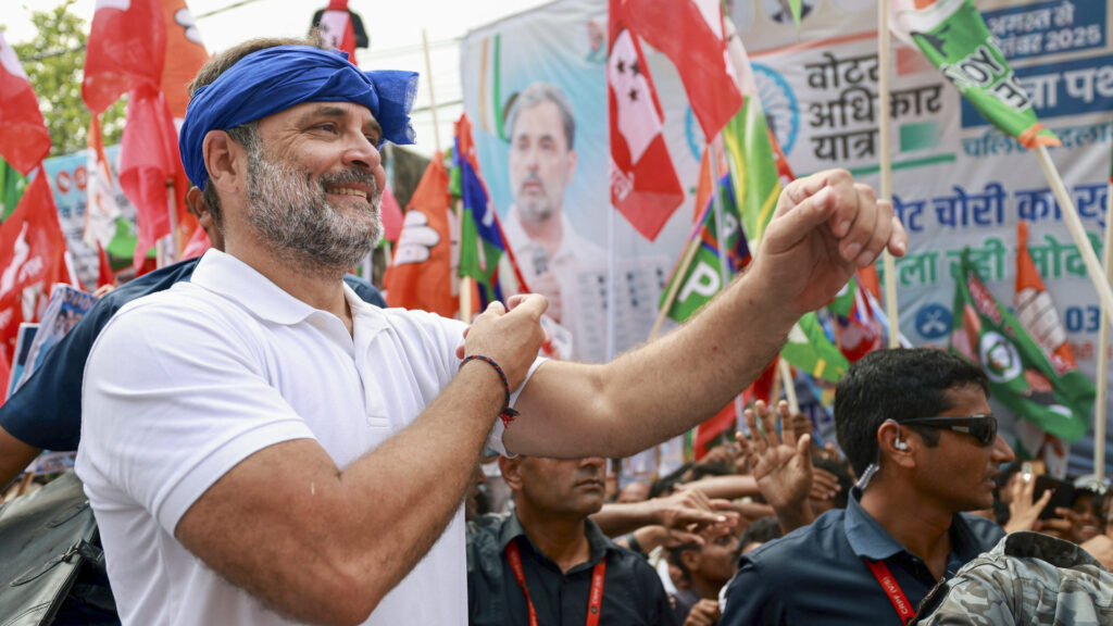 Voter Adhikar Yatra in Bihar