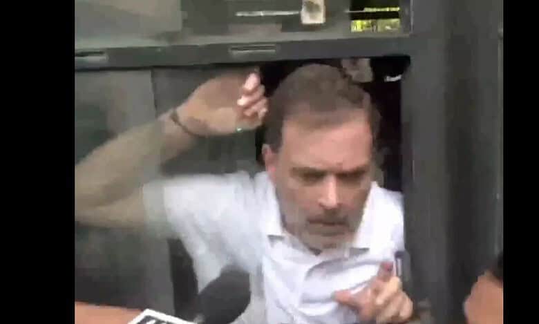 Rahul Gandhi detained