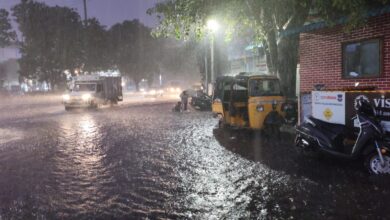 Rains in Hyderabad