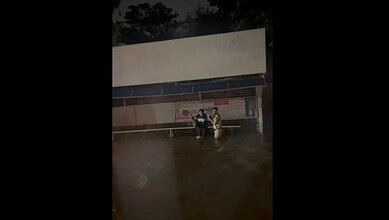 Hyderabad cop hailed for rescuing woman during rains in Banjara Hills