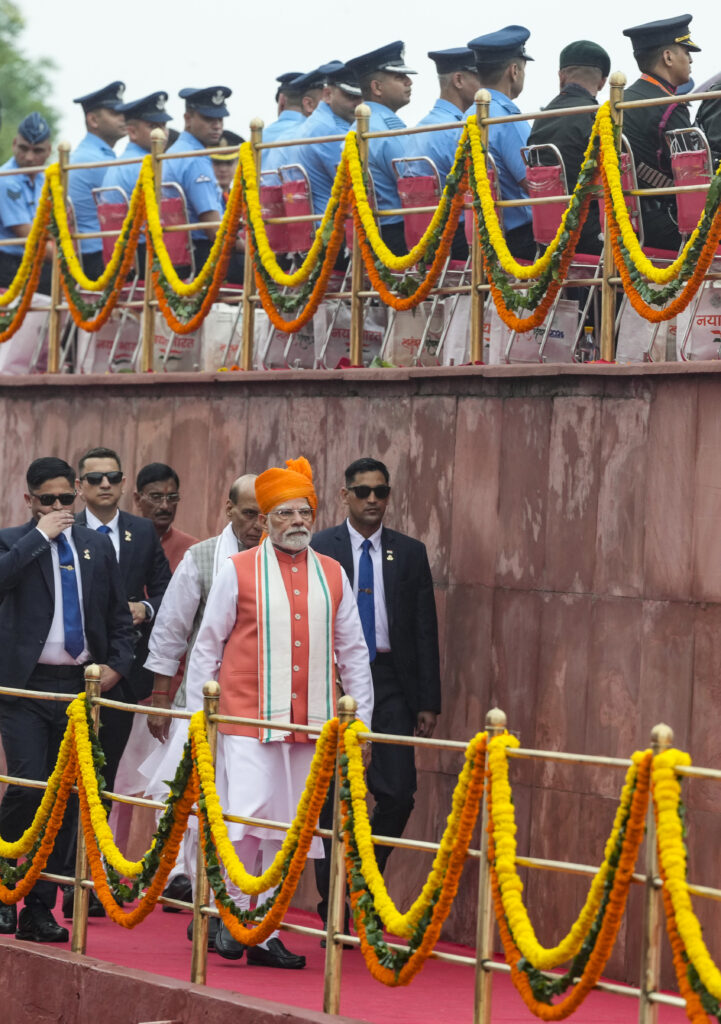 79th Independence Day celebration at Red Fort